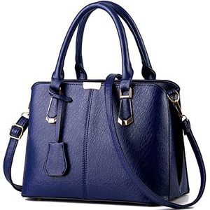 Vintage Purses And Handbags For Fashion Messenger Satchel Pu Textured Top